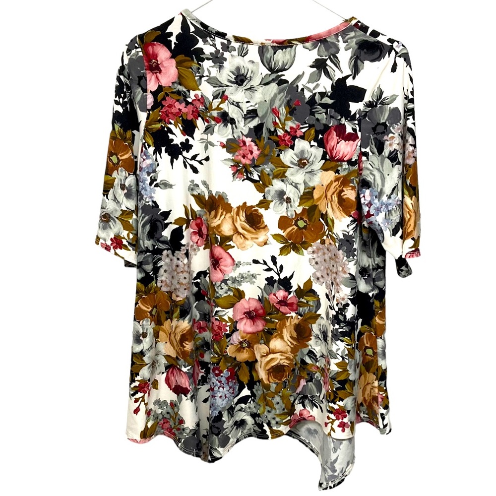 Star Vixen Floral top XL With Asymmetric Bottom - Picture 2 of 5